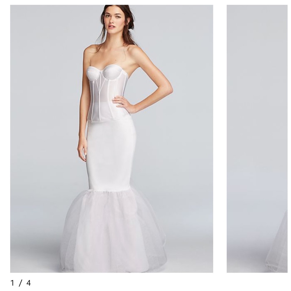 DAVIDS BRIDAL - TRUMPET SILHOUETTE petticoat- Medium